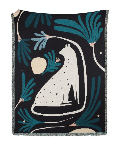 Abstract Cat Tapestry