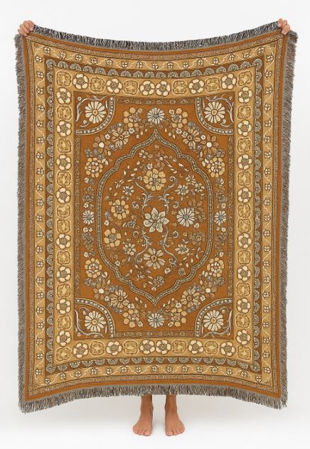 Brown Vintage Tapestry