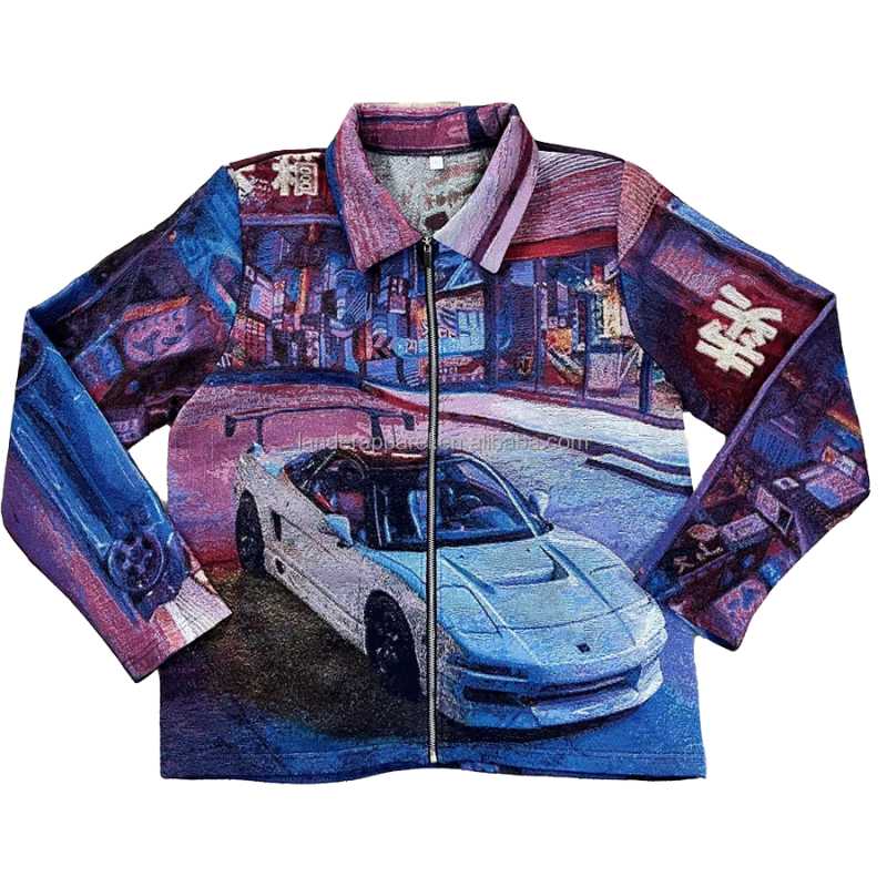 Purple Tapestry Jacket